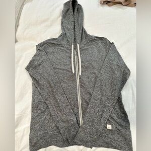 Vuori Halo Performance Hoodie - Heather Grey